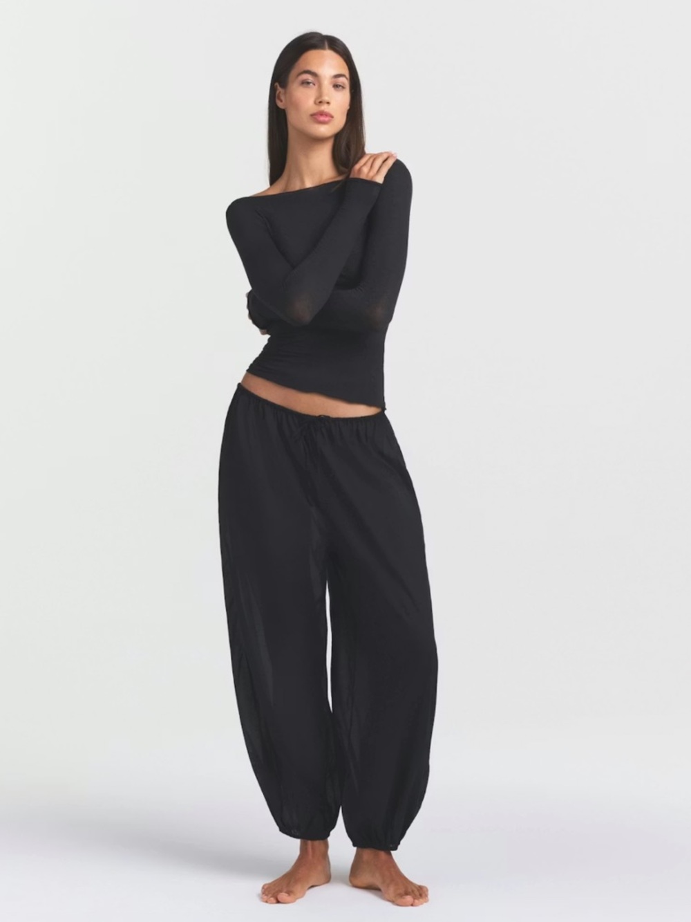 NWTS SKIMS VOILE BALLOON PANT | LARGE